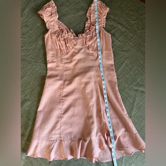 Free People NEW Like A Lady Mini Dress Cocoa Dress Size Med NWT - Picture 13 of 14